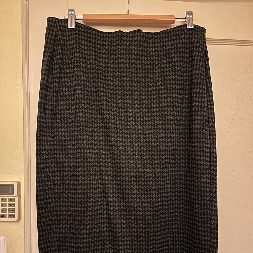 Lane Bryant Ponte Zip Skirt